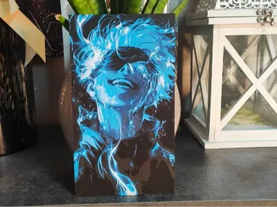 Gojo Satoru 3d Art